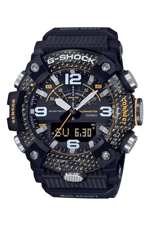 Casio, Часовник с хронограф, Черен