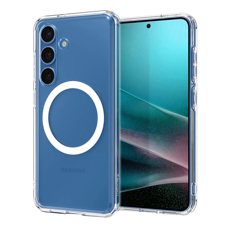 Защитен калъф MagSafe Ultra Hybrid, за Samsung Galaxy S25, TPU силикон, термопластичен полиуретан, ултра безопасна камера, оптимално решение, прозрачен