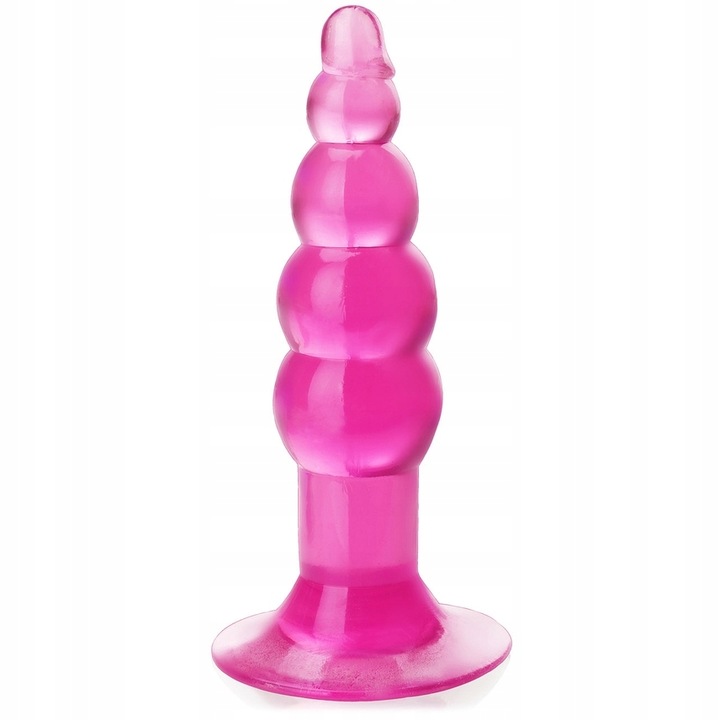 Anális dugó markolattal, Love69Toys, rózsaszín, 11cm, 1-3cm