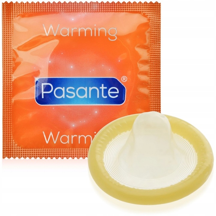 Презервативи Pasante, комплект от 10 бр., с подгряване