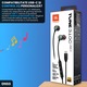 Casti In-Ear JBL Tune 310C USB-C, Sunet Premium JBL Pure Bass cu Certificare Hi-Res Audio, Compatibilitate Dispozitive USB-C, Microfon Integrat, Cablul Plat Anti-Incalceala, Negru
