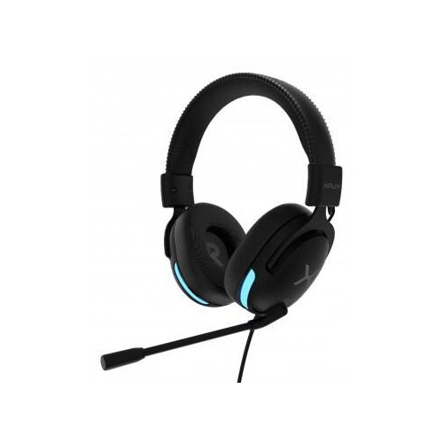 Casti cu fir Krux Crave RGB KRXC015 cu microfon On-ear Negru