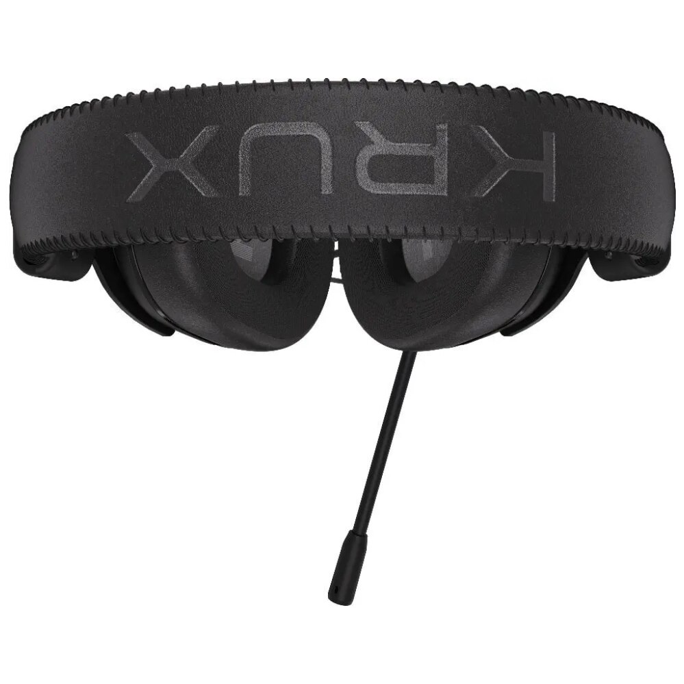 Casti cu fir Krux Crave RGB KRXC015 cu microfon On-ear Negru