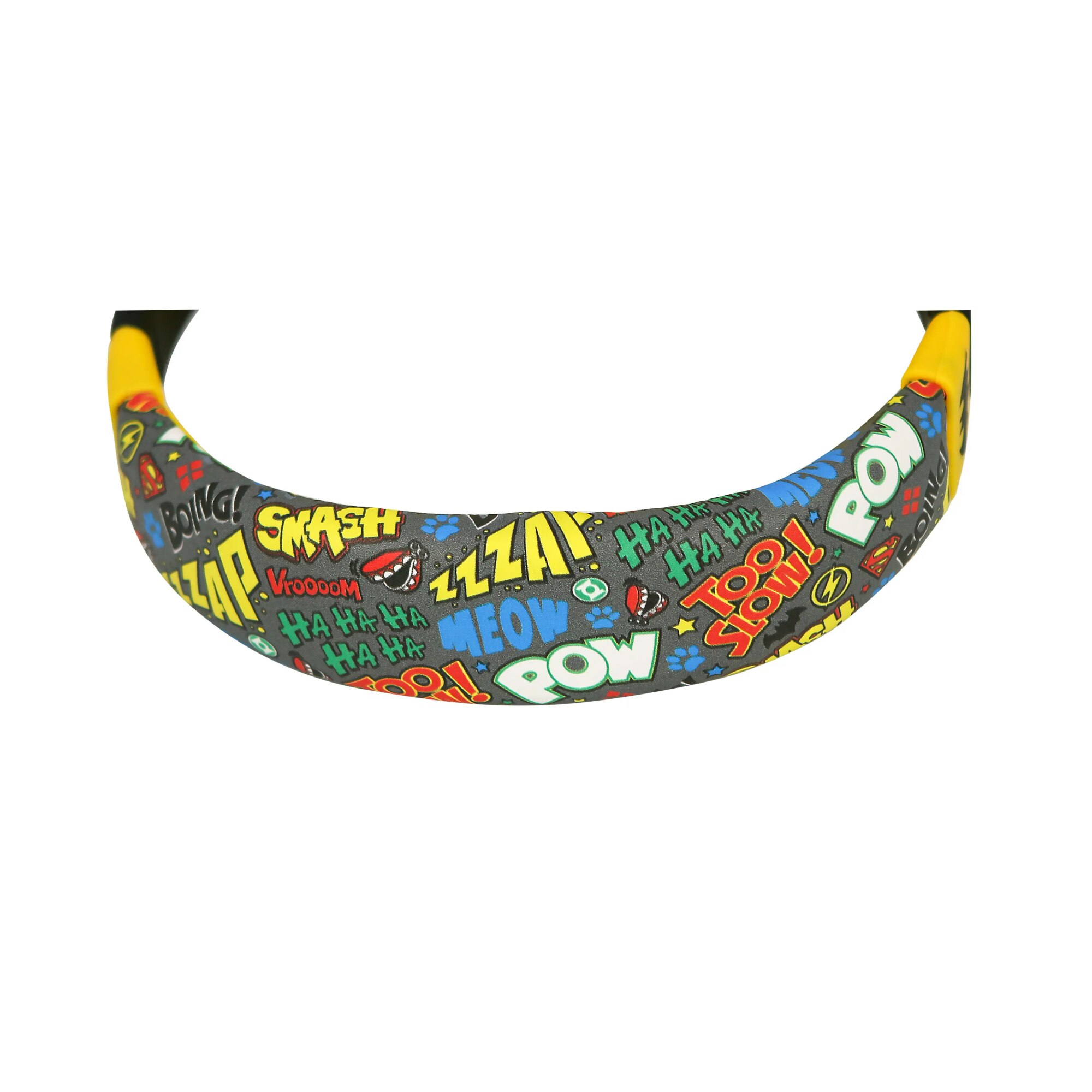 Casti cu fir cu microfon OTL Technologies Batman Chibi Style Pentru copii In-ear Negru si galben