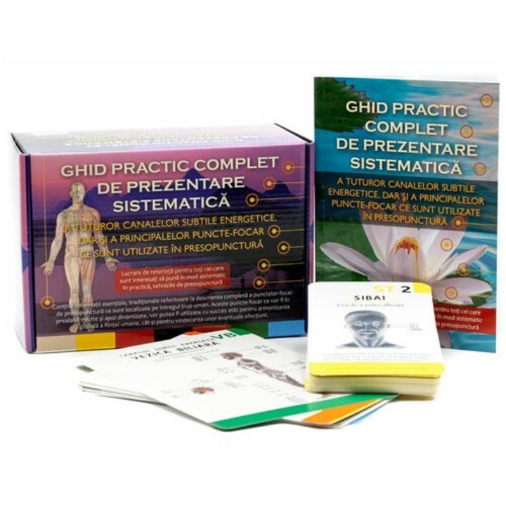 Ghid practic complet de prezentare sistematica a tuturor canalelor subtile energetice dar si a principalelor puncte focar ce sunt utilizate in presopunctura