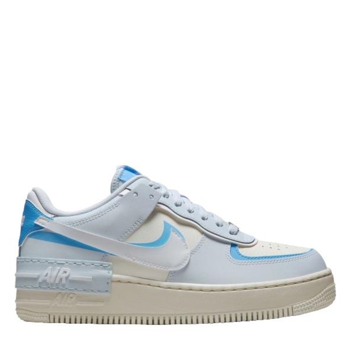Pantofi dama Air Force 1 Shadow, Nike, Cauciuc, Alb/Albastru