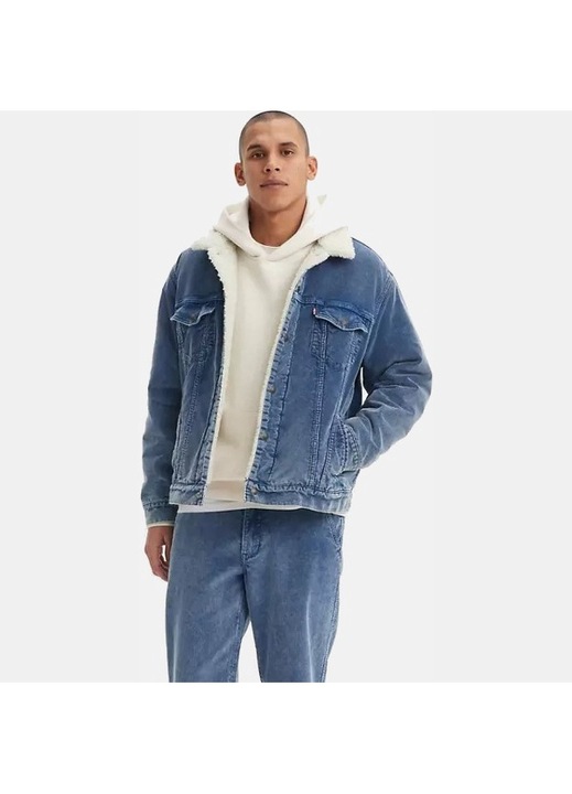 Jacheta barbati, Levi's, Bumbac, Albastru, S INTL