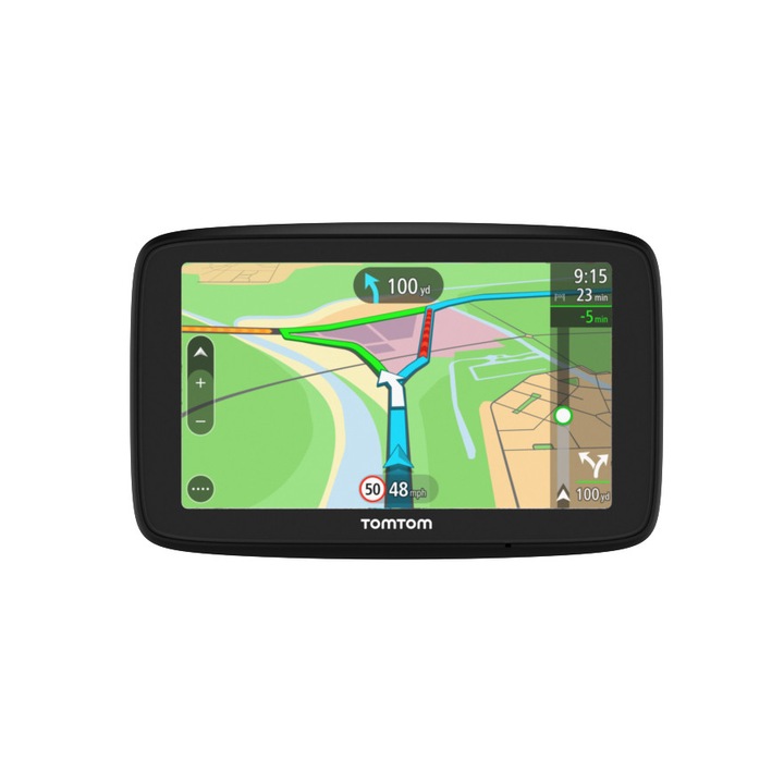 Навигационна система GPS TomTom VIA 53, Диагонал 5", 16 GB, Карта на цяла Европа