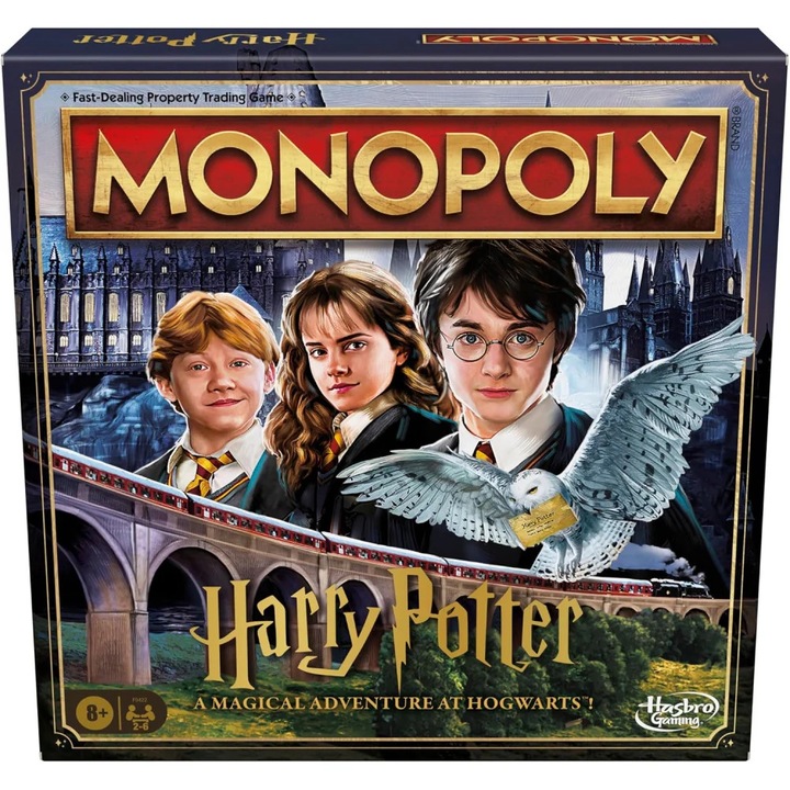 Társasjáték Hasbro, Monopoly, Harry Potter