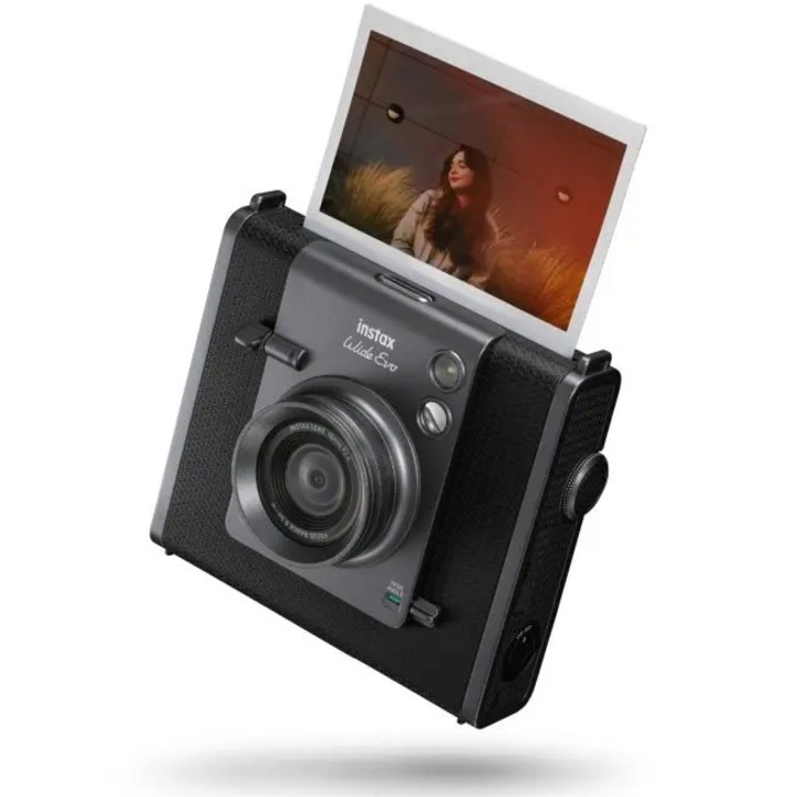 Fujifilm Instax Wide Evo instant fényképezőgép, Fekete