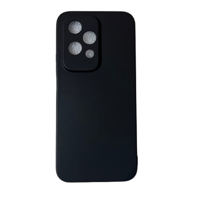 Puha TPU fekete tok, amely kompatibilis a Honor 200 Lite 5G-vel, matt fekete