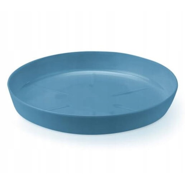 Lamela virágcserép tartó, műanyag, kék, 19,7 cm