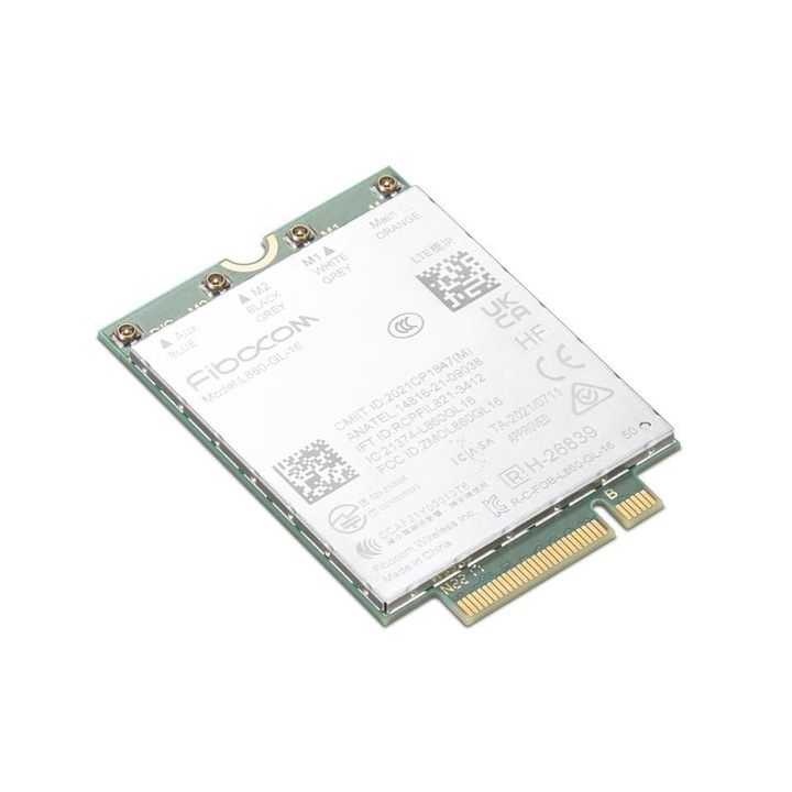 Lenovo ThinkPad Fibocom L860-GL-16 4G LTE CAT16 M.2 WWAN модул за T14/P14s Gen 4