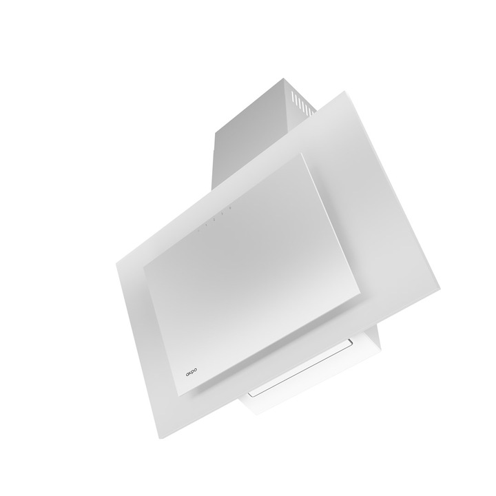 Hota de perete Bomann, DU7608, 60 cm, 339 m³/h, 3 trepte de putere, recirculare si evacuare aer, panou de control mecanic, 2 filtre de grasime din aluminiu lavabile, lumina LED, otel inoxidabil, negru