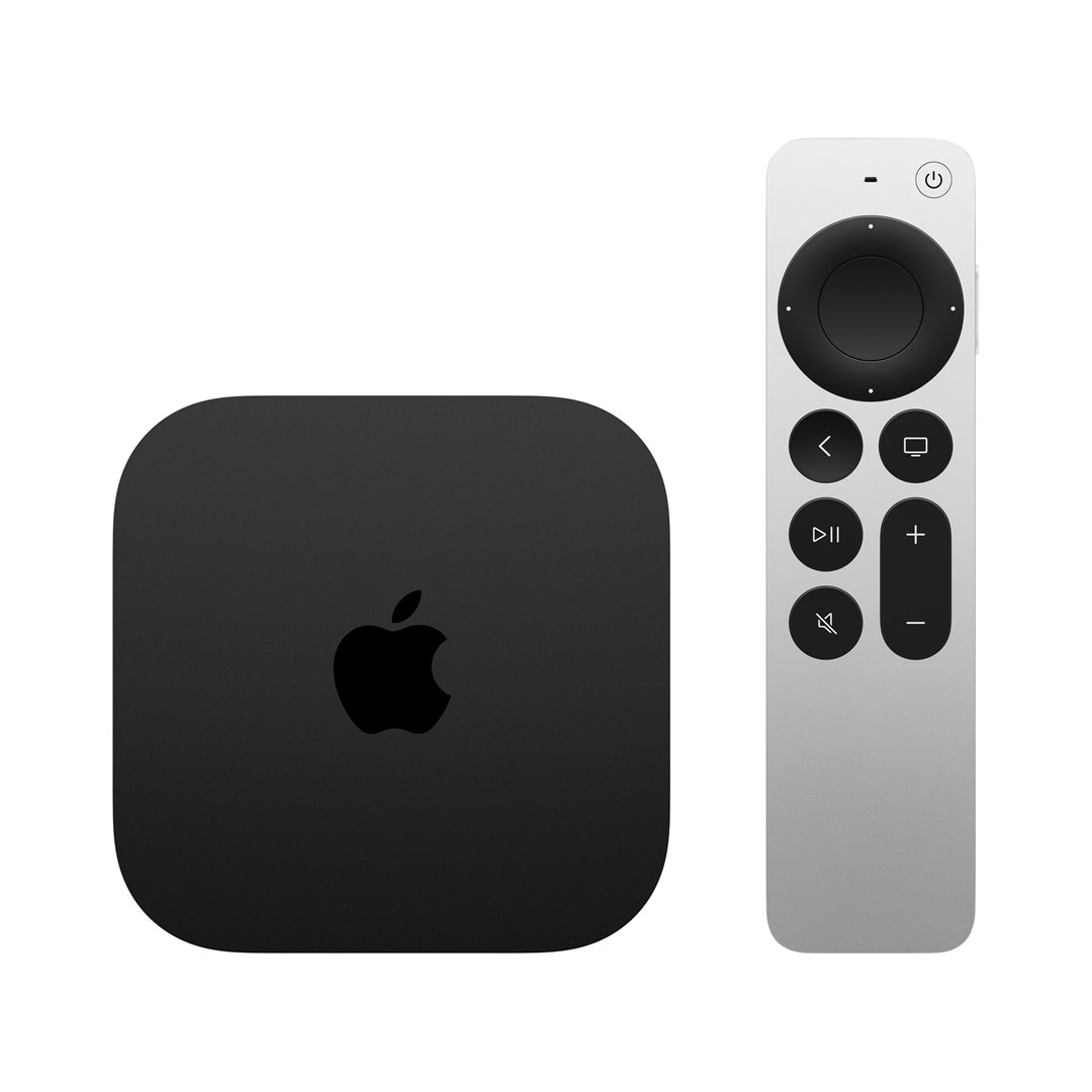 Mediaplayer Apple, 4K, 64GB, Wi-Fi, 4K Ultra HD, negru, 31x93x93mm