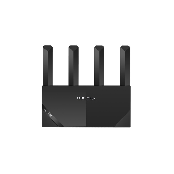 Router H3C, Magic NX15, Gigabit Wi-Fi 6, negru, 1000 MHz, 195x180x57,3mm