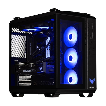 Pba Nvidia Настолен компютър Actina PBA 9800X3D, 32GB RAM, 2TB SSD, NVIDIA GeForce ...