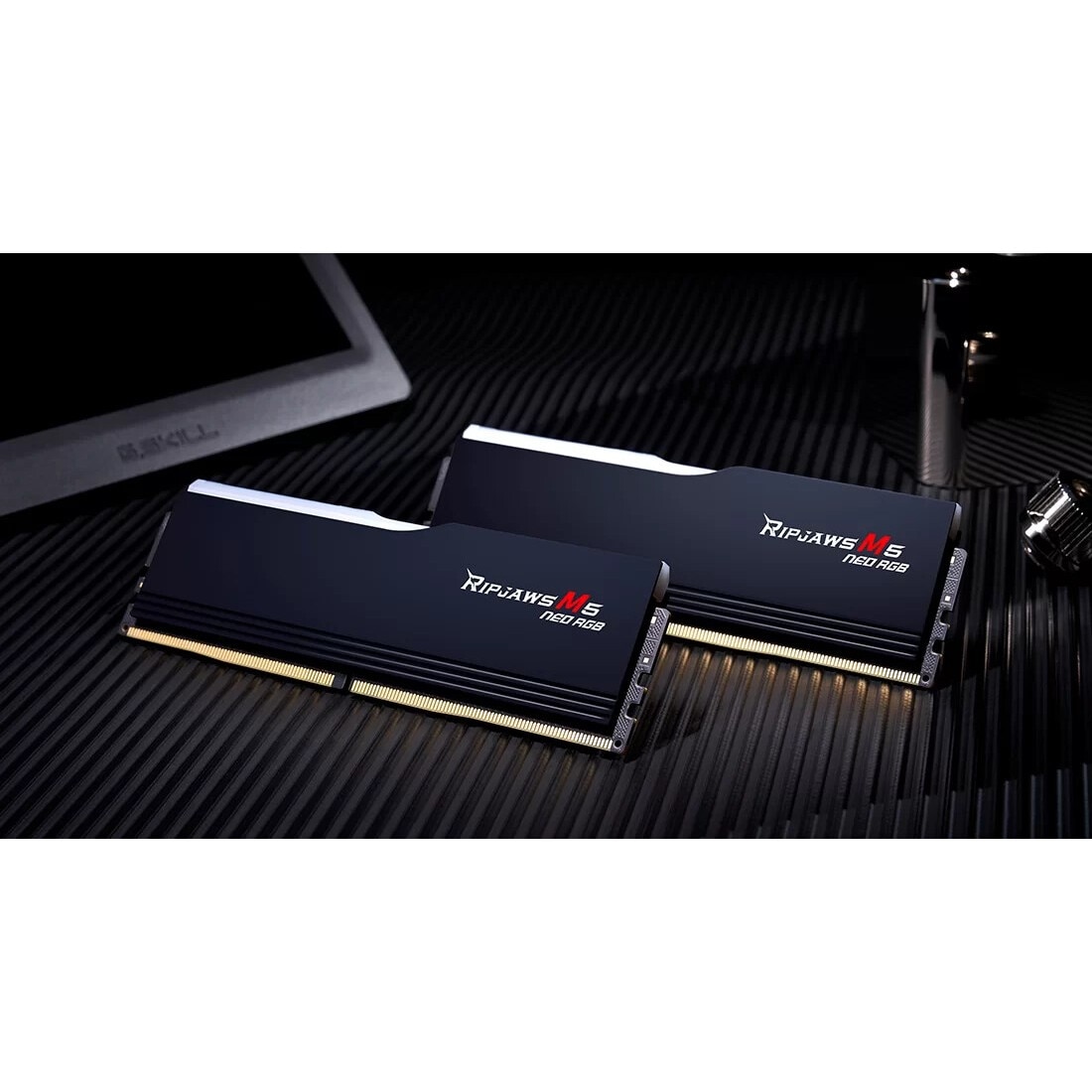 Set memorie RAM G.Skill, Ripjaws, M5, DDR5, 2x16GB, 6000MHz, RGB
