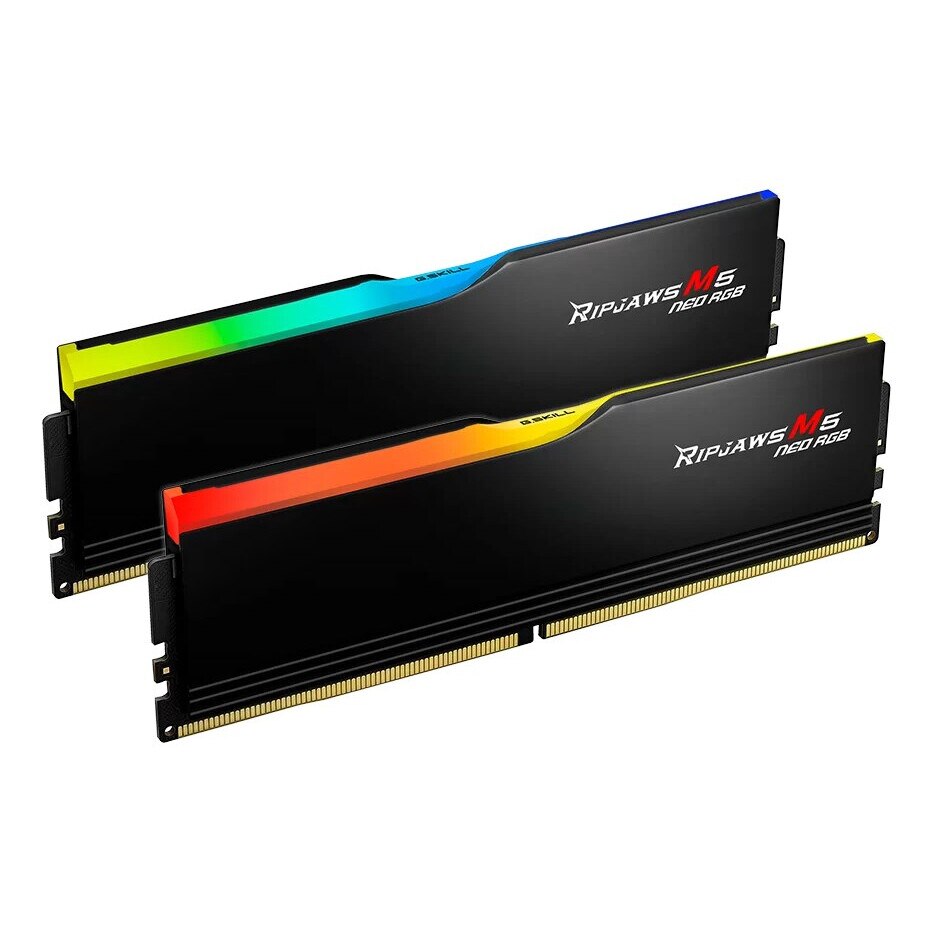 Set memorie RAM G.Skill, Ripjaws, M5, DDR5, 2x16GB, 6000MHz, RGB
