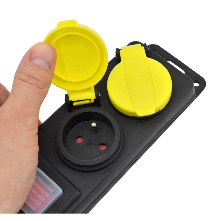 Удължител AWTOOLS 3gx5.0m IP44 3x1.5mm