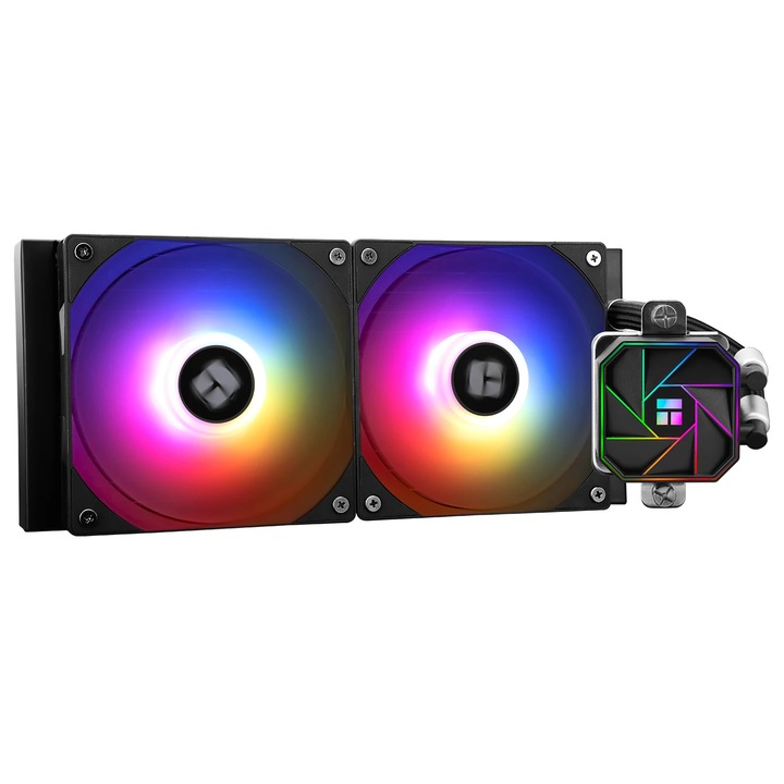 Охладител за процесор Thermalright водно охлаждане Water Cooling Aqua Elite 240 Black A-RGB V3 - LGA1851/LGA1700/AM5 AQUA-ELITE-240-BK-ARGB-V3