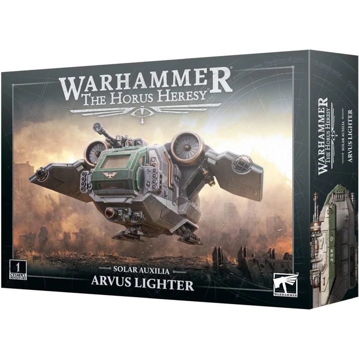 Разширение Games Workshop, Warhammer, The Horus Heresy, Solar Auxilia, Arvus Lighter, 12 години, Многоцветен