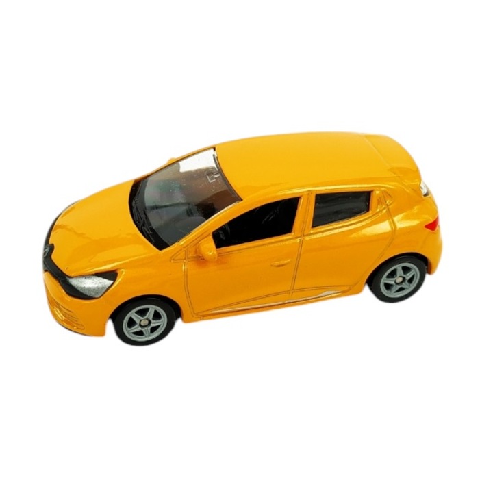 Количка Welly RENAUT CLIO RS, Колекционерска, Метален модел, Мащаб 1:64, Жълт