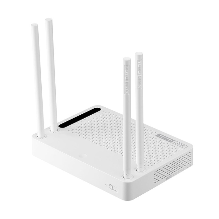 TOTOLINK vezeték nélküli útválasztó, A3002RU, Gigabit Ethernet, kétsávos 2,4 GHz/5 GHz, fehér, 133,8 x 182,3 x 25,9 mm