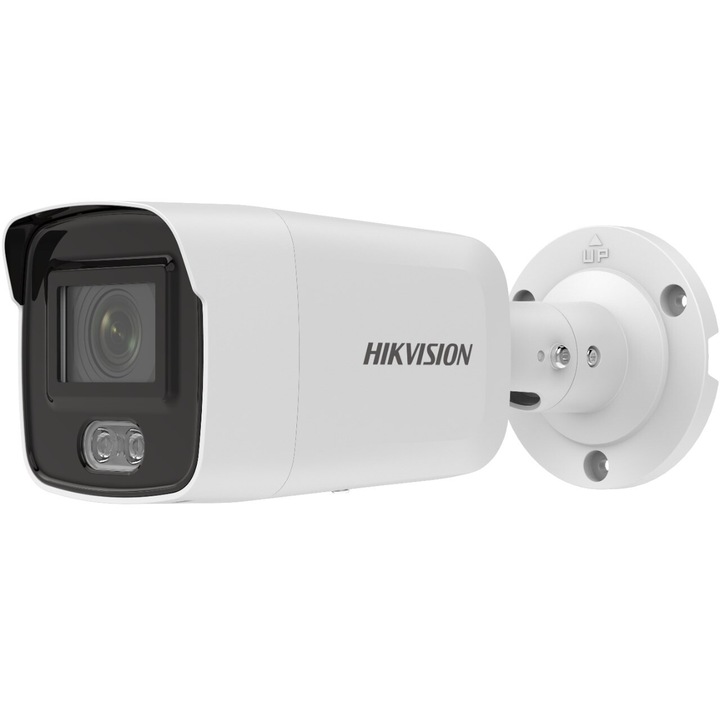 Camera de supraveghere 1080p, exterior, cu viziune nocturna, rotatie 360°, impermeabila IP6, set cu 8 lumini nocturne