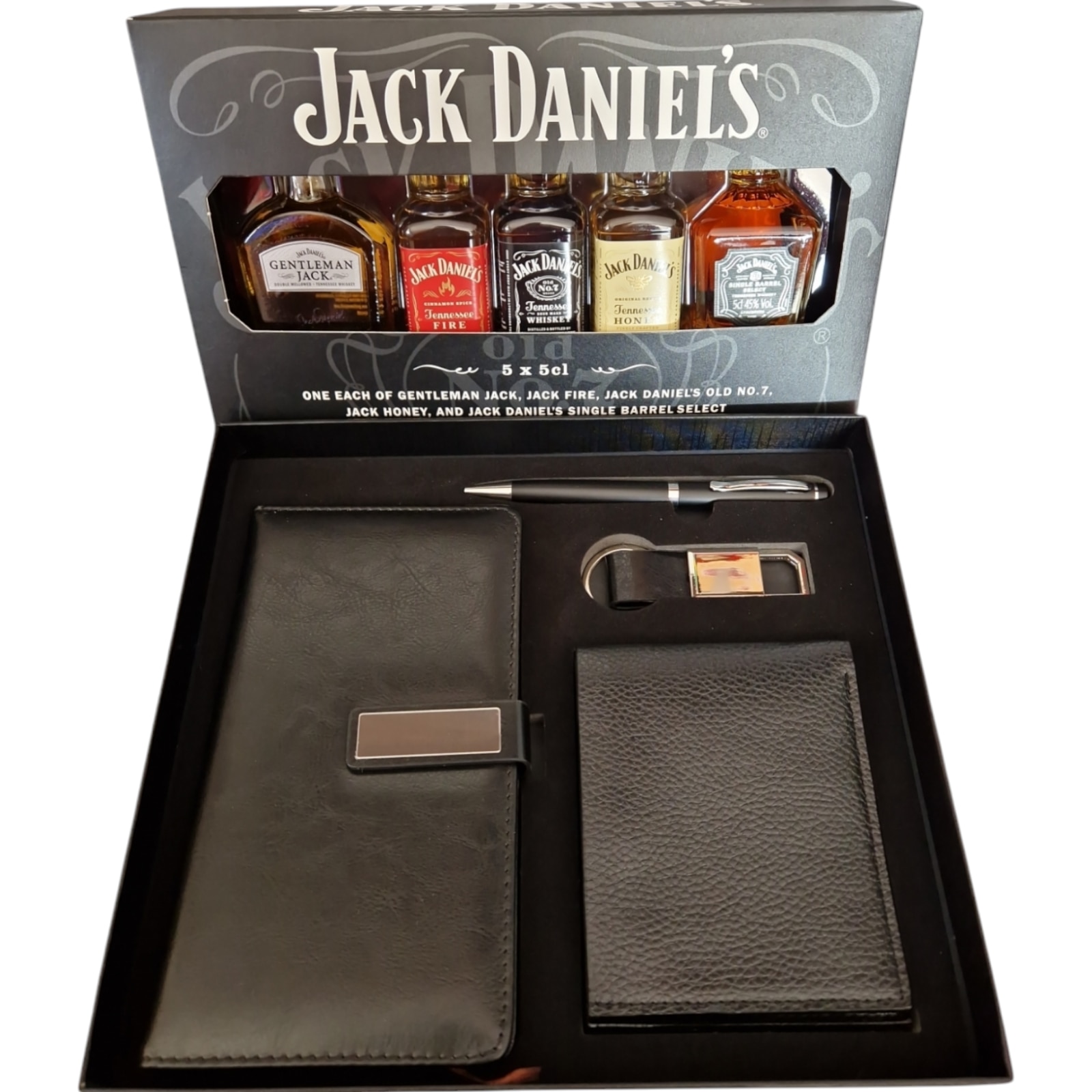 Jack Daniel's 4本セット Set cadou pentru barbati Office Men Set cu Whisky Jack Daniel`S