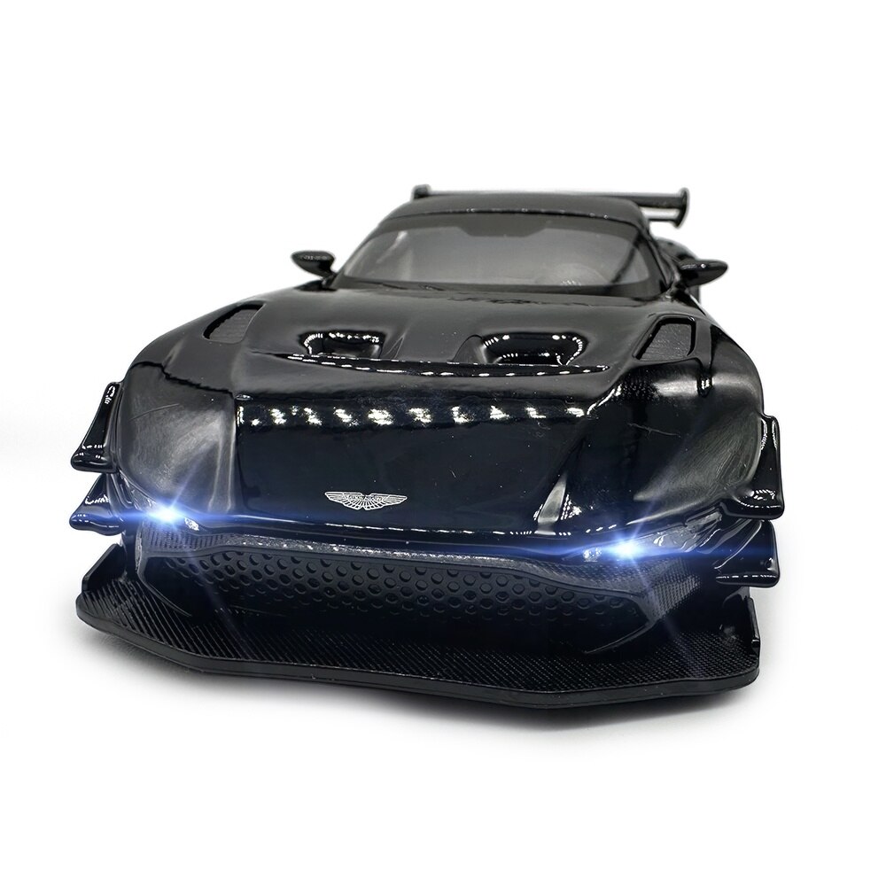 Macheta de metal Aston Martin Vulcan 820CP, Negru, scara 1:32