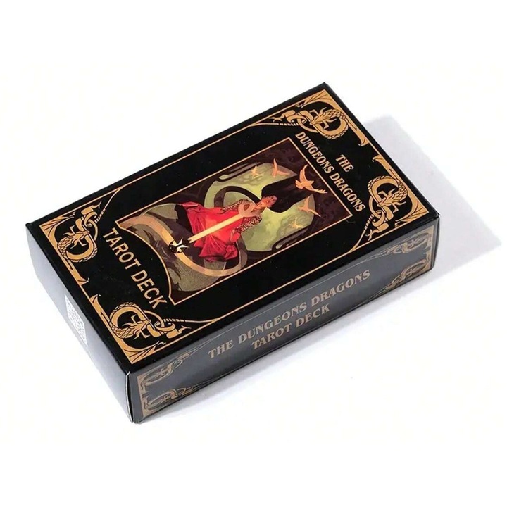 Tarot kártyák, Dungeons & Dragons, Penguin Random House, 2022, 78 kártya, 10,5 x 6 cm