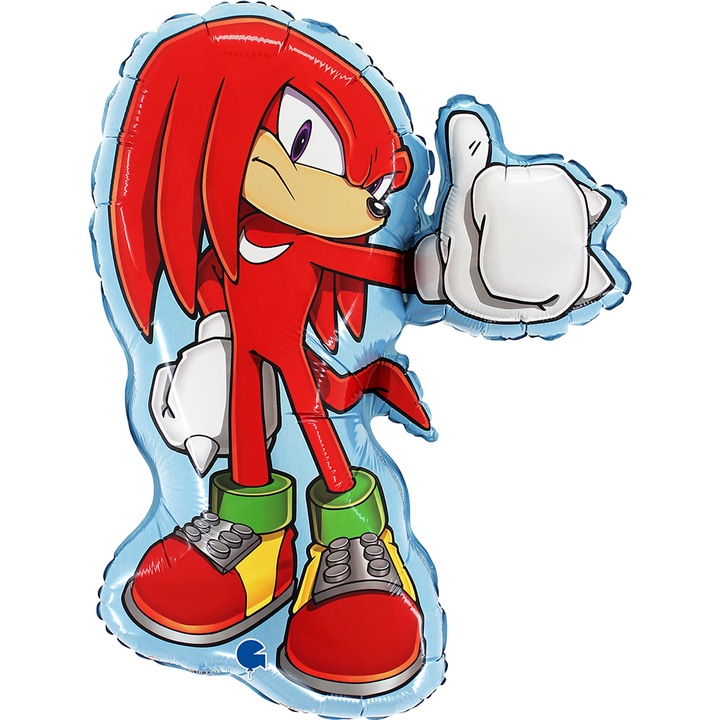 Fólia lufi figura Sonic - Knuckles 50x54 cm
