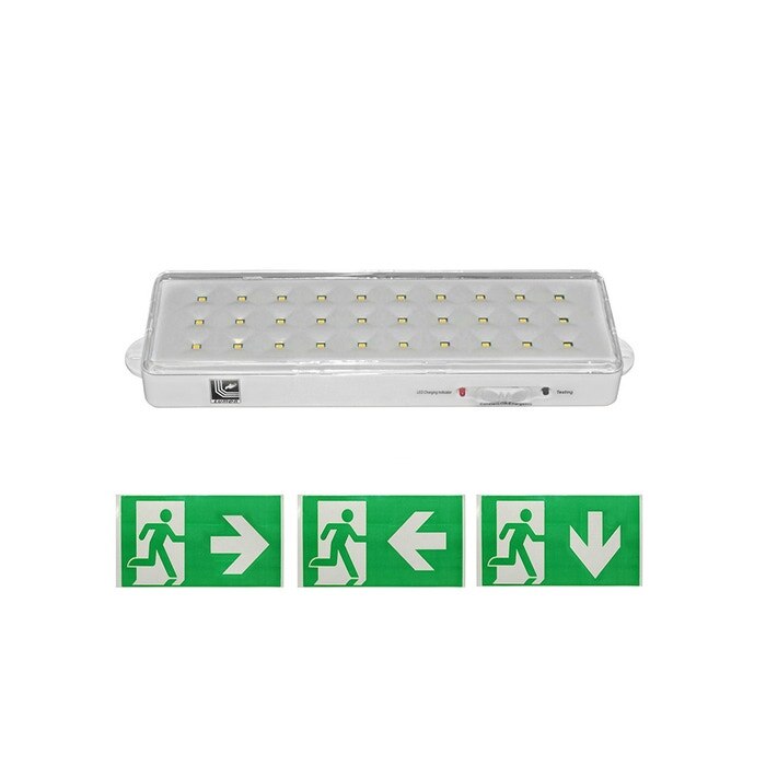 Lampa exit, pentru evacuare de urgenta, 30 LED, 180lm, autonomie 7
