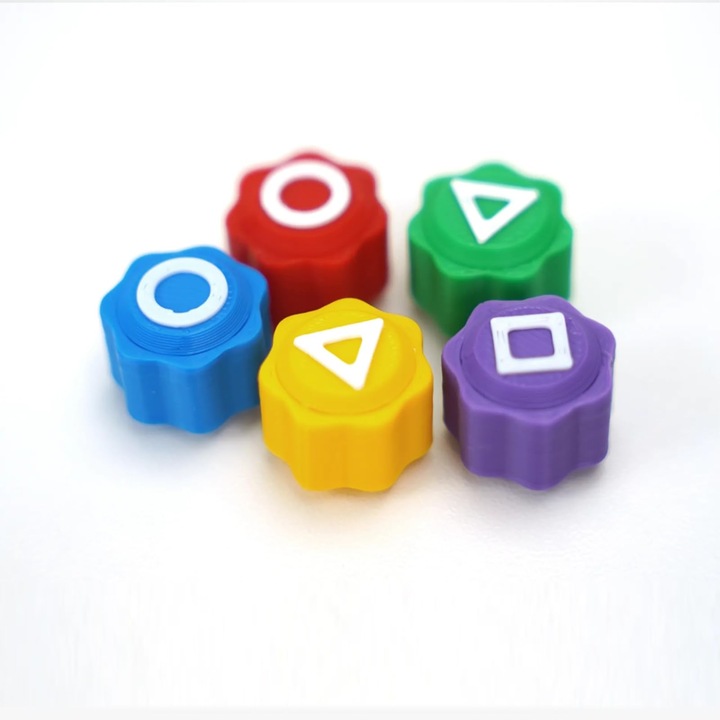 Настолна игра Gonggi, Sdx Market, Комплект от 5 части, многоцветни