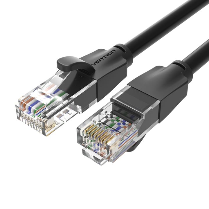 Cablu internet, VENTION, Cat.6, UTP, RJ45, negru, 0.5m