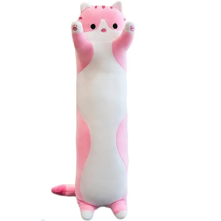 Cicás plüss párna 70 cm - Pink