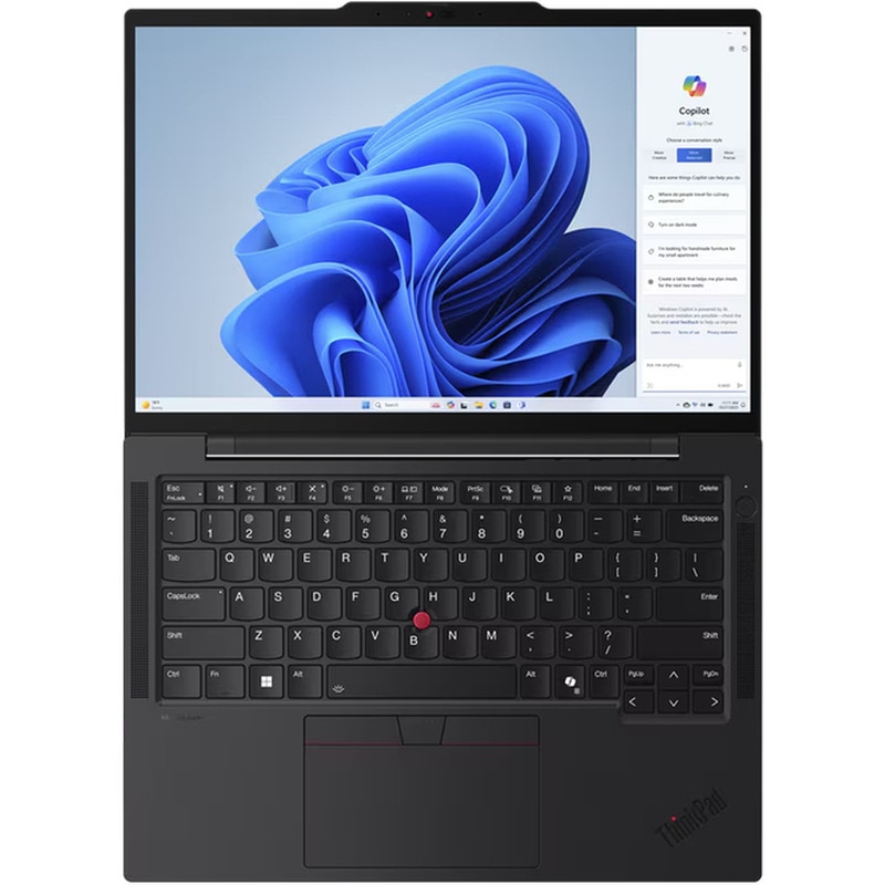 Laptop Lenovo ThinkPad T14s Gen 6, 14" WUXGA, 500nits, Intel Core Ultra 7 265U, 12C, Negru