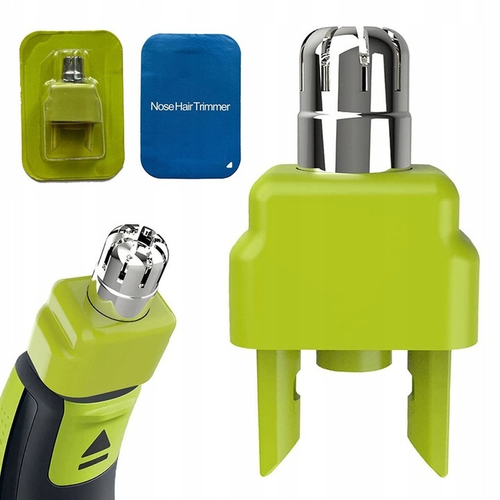 Trimmer nas si urechi, Philips OneBlade, 1 lama, alb, set