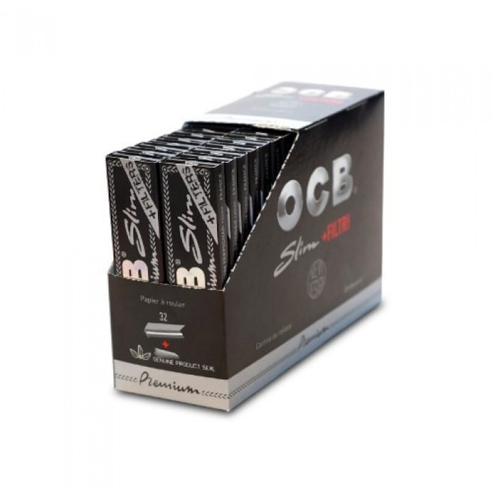 Листчета за цигари OCB Premium King Size Slim и филтри, 110мм