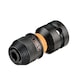 Adaptor de impact, de la patrat 1/2" la hexagonal de 1/4", DeWalt, 52 mm
