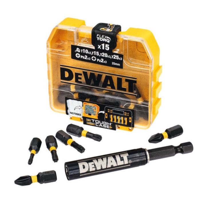 Set biti DeWalt 16 bucati