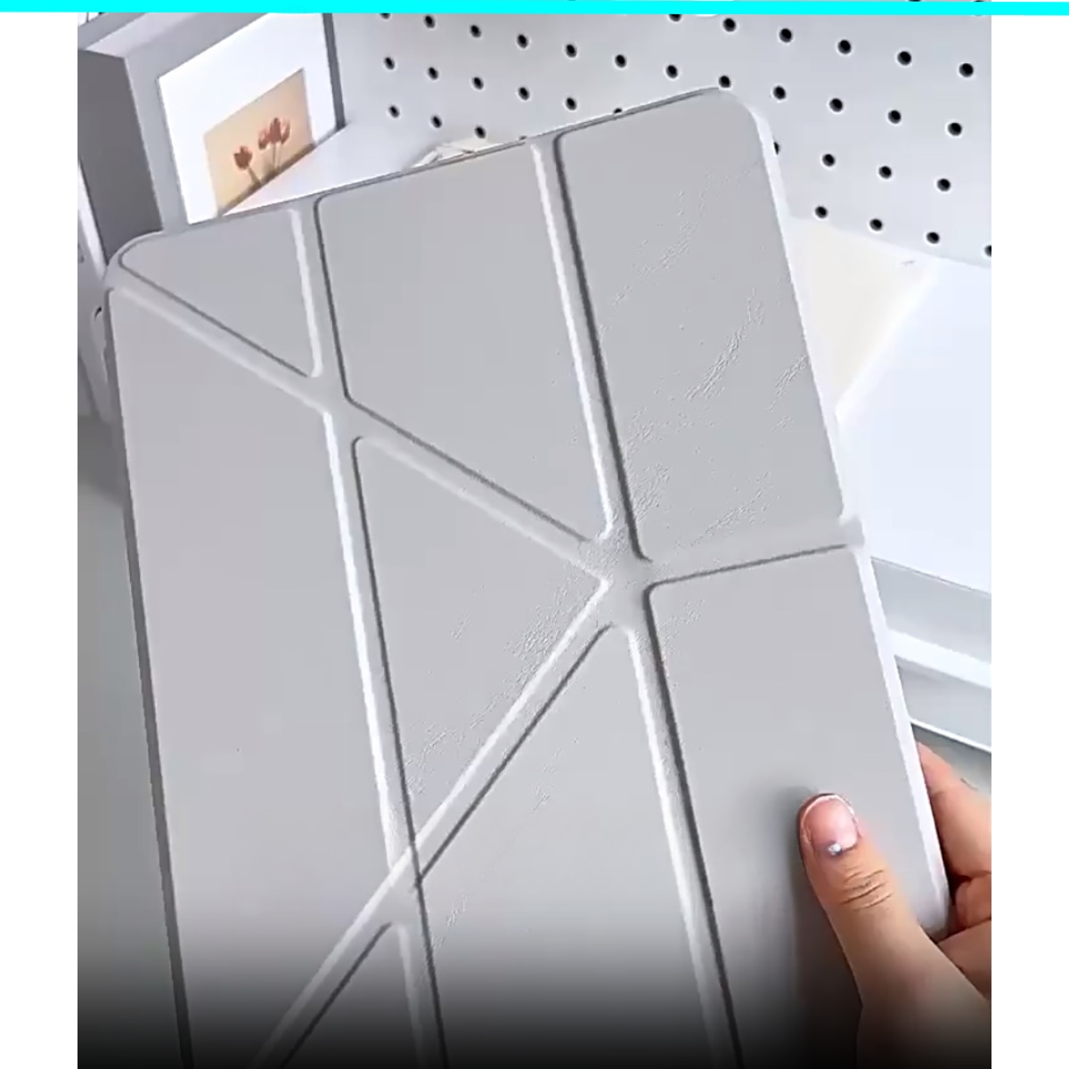 Husa pentru iPad 10 (2022), 10.9 inch, Carcasa protectie pentru tableta, Husa de Comprimat, Carcasa Tablet PC, Husa de protectie pentru tableta PC, Rezistent la socuri, disipare a caldurii, aspiratie magnetica, anti-uzura, anti-cadere, Gri