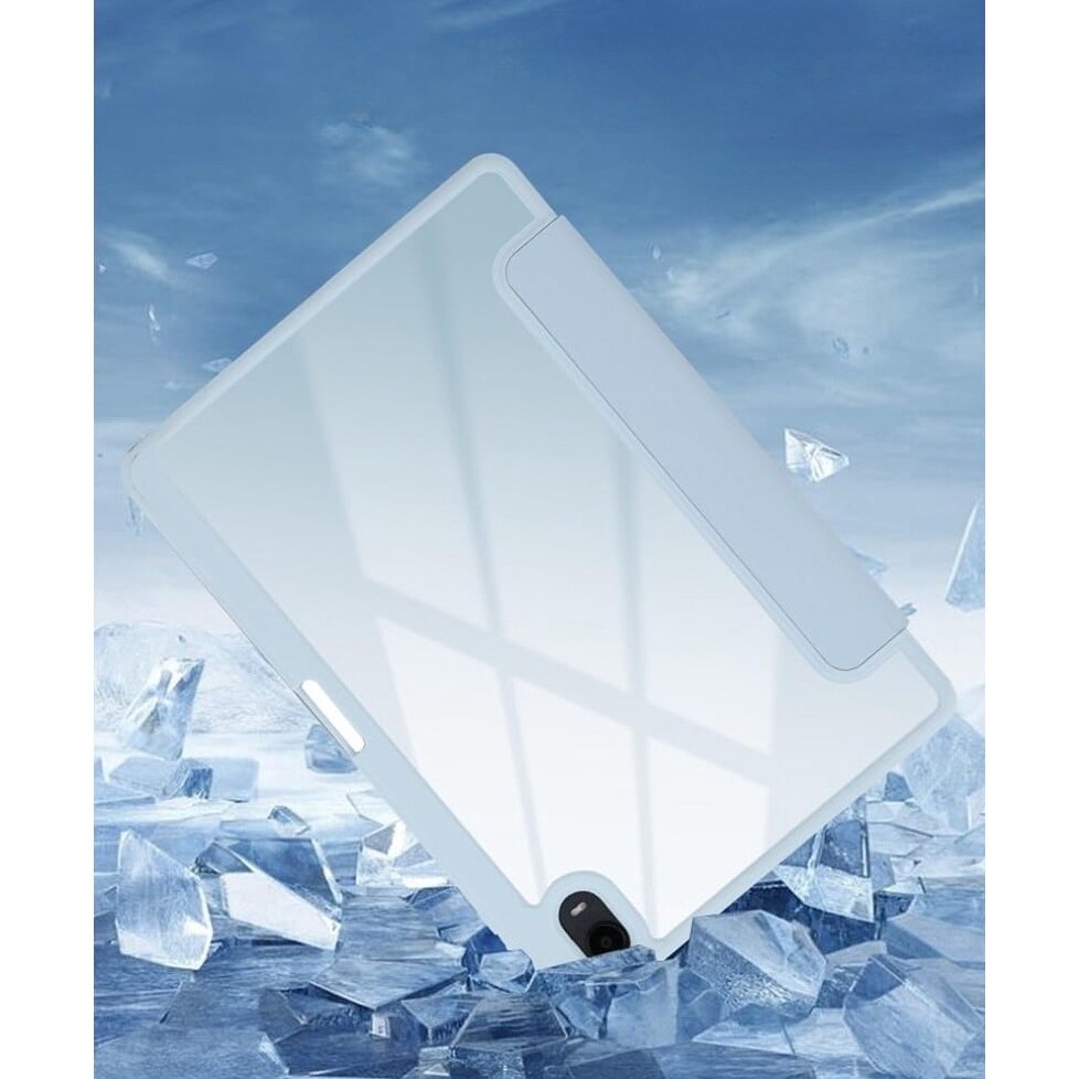 Husa pentru iPad 10 (2022), 10.9 inch, Carcasa protectie pentru tableta, Husa de Comprimat, Carcasa Tablet PC, Husa de protectie pentru tableta PC, Rezistent la socuri, disipare a caldurii, aspiratie magnetica, anti-uzura, anti-cadere, Gri