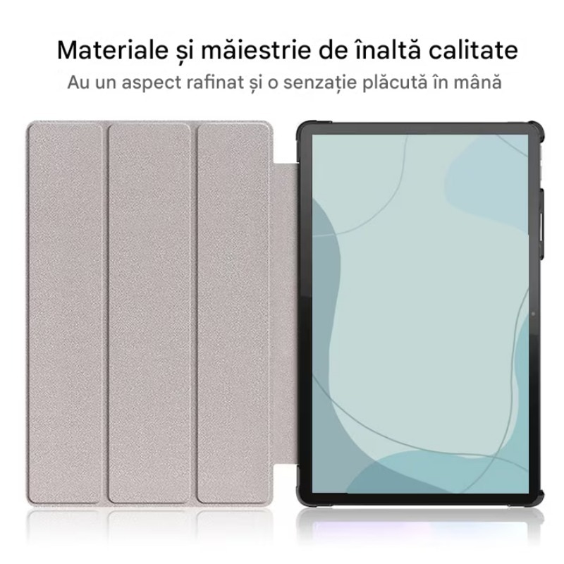 Husa Tableta din piele PU pentru Huawei MatePad SE 10.4, Protectie Completa 360°, Interior Catifea, Display Protejat, Colturi Anti-Soc, Triple suport, taiere precisa, functia de trezire de somn, usor si durabil, anti-cutremur, Grafitti