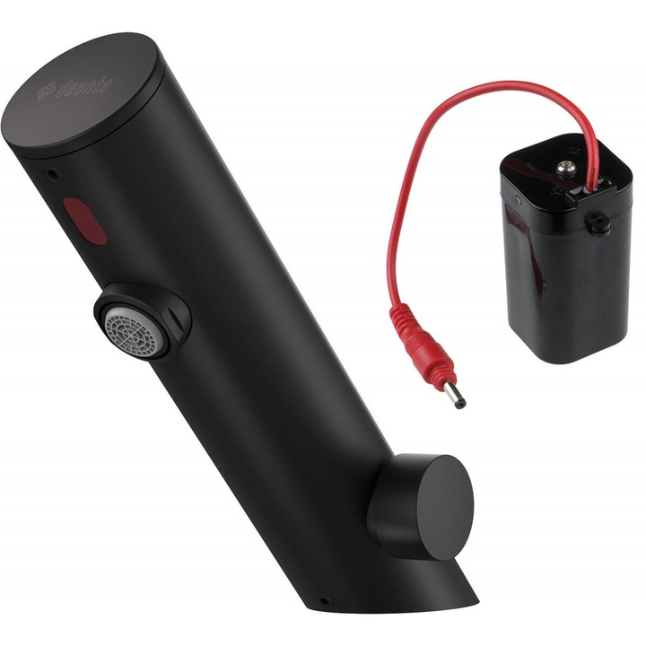 Mosdó csaptelep, Deante, érintésmentes, hőmérsékletszabályzó, 4xAA