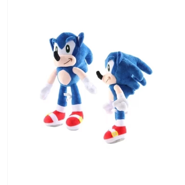 Jucarie de plus Ariciul Sonic, Sonic the Hedgehog, 27 cm