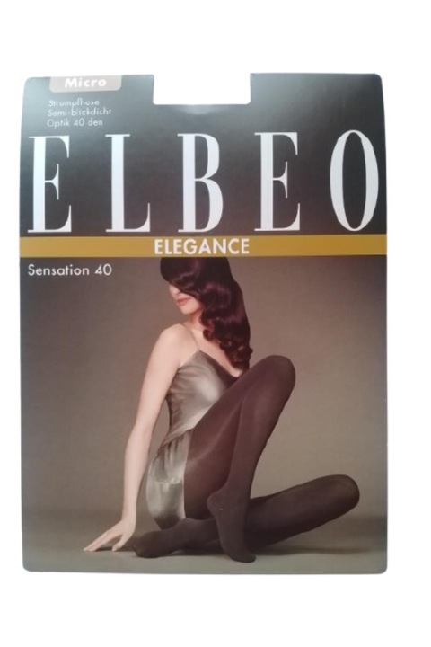Dres Elbeo, Sensation 40 den, Lycra, Tutto Nudo, Maro