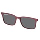 Ochelari de soare cu dioptrii, Sunoptic, bordo, cu etui si servetel de curatare, 49-16-142mm
