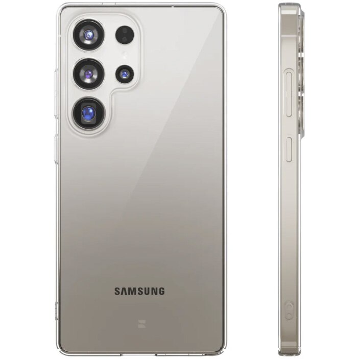 Husa de protectie Swissten Clear Jelly pentru Samsung Galaxy S25 ULTRA 5G, Transparent